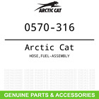 0570-316 Arctic Cat Oem Hose