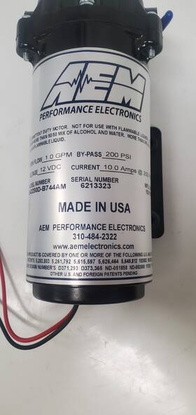 Avm-30-3015 Aem Electronics Water/methanol Injection Pumps 30-3015 200psi