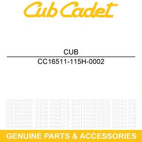 16511-115h-0002 Cub Cadet High Pressure Fuel Pipe Challenger Cx700 Cx500 Vehicle