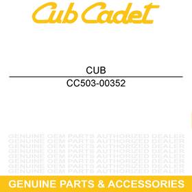 503-00352 Cub Cadet Seal Gasket Fuel Pump Efi Engine Challenger Mx750 Mx550 Eps
