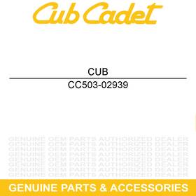 503-02939 Cub Cadet Fuel Pump Eps Yellow Vehicle Utility Mx550 Mx750 M750 M550