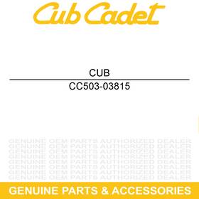 503-03815 Cub Cadet Fuel Pump Retainer Cap Challenger M550 M750 Mx550 Mx750