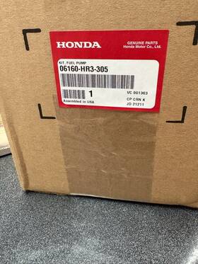 Honda 06160-hr3-305 Oem Part# Kit Fuel Pump