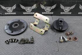 Honda 16951-he0-000 1989 1990 Pilot Fl400 Fl400r Oem Tank Petcock Bracket Cover Shut Off Knob