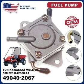49040-2067 Neptuneauto B12173b789 Vacuum Fuel Pump Gas Alt For Kawasaki Mule 500 550 520 Kaf300-a1