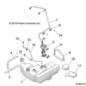 2208122 Polaris K-fuel Pump Rzr570