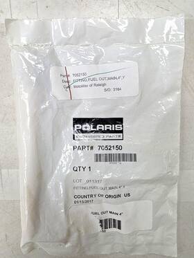 7052150 Polaris New Oem Atv Fuel Outlet 4 Inch Fitting Out Main Y