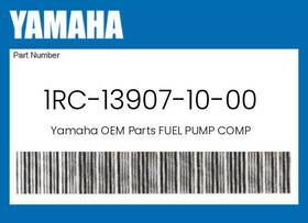 1rc-13907-10-00 Yamaha Genuine Fuel Pump Comp -