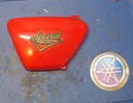 1982 Yamaha Side Panel Cover Fairing Red Plastic. Fixed Price $97.49.