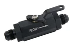 Shutoff Valve - #6AN Male Black Finish Russell 650633. Fixed Price $32.70.