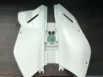 Suzuki DR650 White Frame Cover Lr Screw Washer Cushion Set. Fixed Price $141.54.