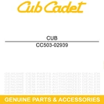 Cub Cadet 503-02939 Fuel Pump Eps Yellow Vehicle Utility MX550 MX750 M750 M550. Fixed Price $212.21.