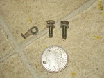 83 Yamaha YT175 Tri-moto Fuel Pump Mounting Bolts Hardware. Fixed Price $7.49.