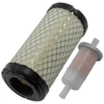 Caltric Air Filter And Fuel For Kawasaki Mule 3010 KAF620 4X4 2001-2008. Fixed Price $18.00.