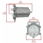 Caltric Fuel Pump Assembly For Honda Rincon TRX680FA 4X4 2013-2023. Fixed Price $86.24.