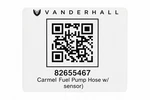 Vanderhall 82655467 Oem Fuel Pump Hose W/ Sensor Carmel Venice Speedster New Nos. Fixed Price $79.99.
