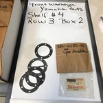 Oem Yamaha Nos Fuel Pump Seal Kit 38W-W1391-01 Nib. Fixed Price $85.00.