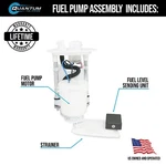 Quantum Fuel Pump Assembly For 2009-2014 Yamaha Grizzly 550 #3B4-13907-10-00. Fixed Price $455.52.