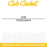 Cub Cadet 503-03814 Gas Cap Challenger M550 M750 4X4 Utility Vehicle. Fixed Price $29.95.