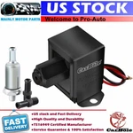 Carbole Universal Electric Fuel Pump 4-7 Psi 12V Low Pressure Gas Diesel Inline. Fixed Price $18.99.