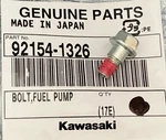 New Oem Kawasaki Fuel Pump Bolt M5X16MM Many Models Qty 92154-1326. Fixed Price $24.99.