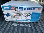 New Gpi Fuel Transfer Pump W/auto Shut-off NOZZLE,15GPM #M-150S-AU (110000-100). Fixed Price $485.52.
