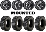 Kit 4 Moose Rigid Tires 32X10-15 On Fuel Vector Matte Black D579 Wheels Ter. Fixed Price $2014.78.